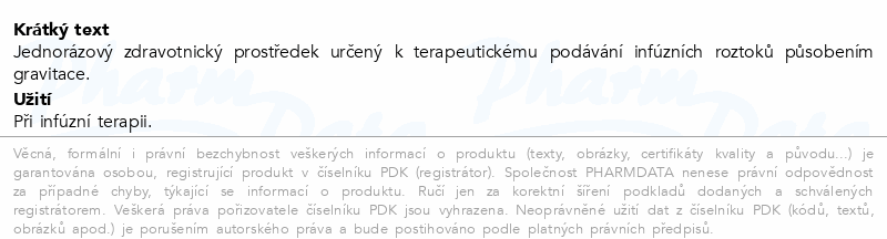 GAMA Infúzní souprava IS-103