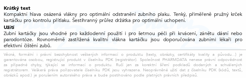 HERBADENT ORIGINAL zubní kartáček Soft