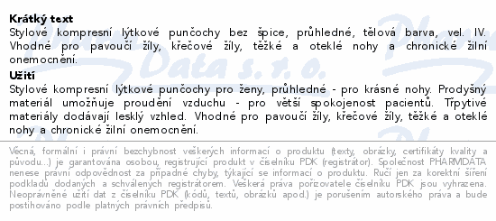 JOBST UltraSheer II.KT punč.lýtk.bez šp.v.IV těl.