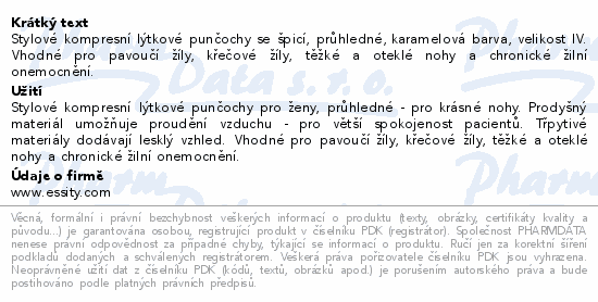 JOBST UltraSheer II.KT punč.lýtk.+špice v.IV kar.