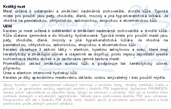 Spiridea Keralan 50g