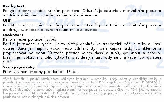 Listerine Cool Mint ústní voda 1l