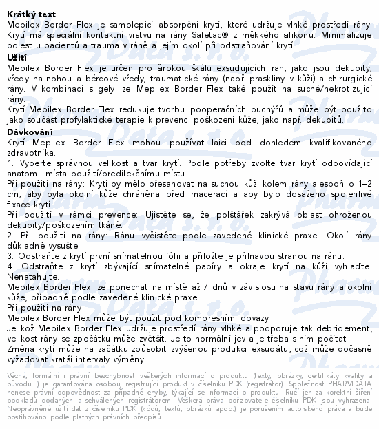 Mepilex Border Flex pěn.samolep.krytí 10x10cm 10ks