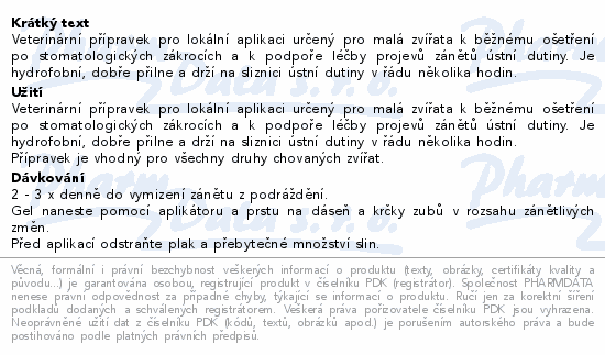 TraumaPet oral gel Ag 10ml