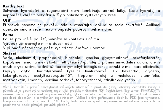 Oncos Salvaven Hydratač.krém paže ruce tělo 100ml