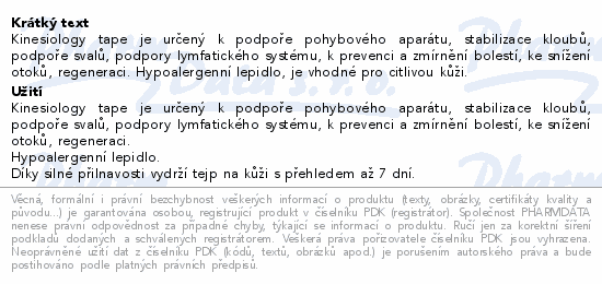 rayonGEM kinesiology tape 5cmx5m mandala