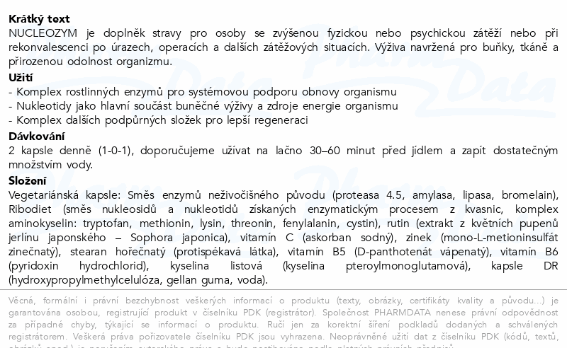 NUCLEOZYM cps.60