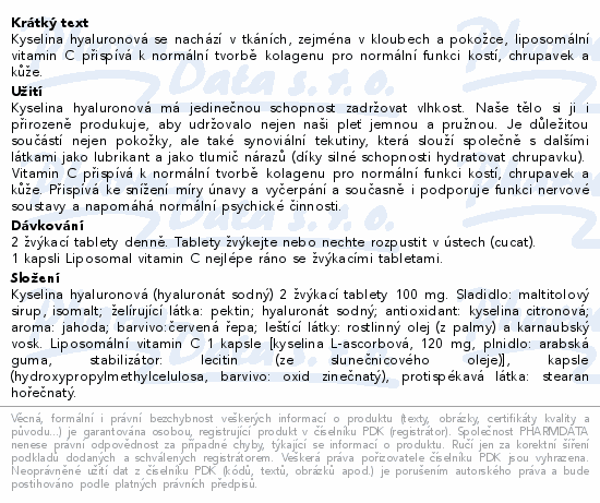 ALAVIS MAXIMA Gelowa Gummies jahoda tbl.120+cps.60