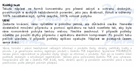 Hansaplast tekutá náplast 10ml