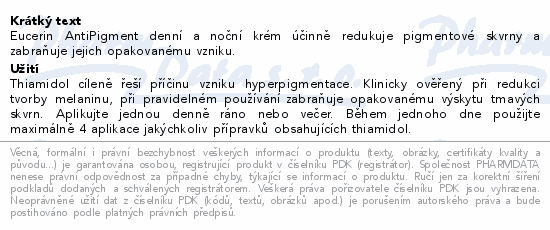 Eucerin AntiPigment den+noc krém 2x50ml 2026