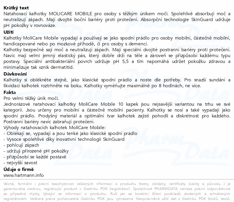 MoliCare Mobile Inkont.kalh.natahovací 10k XL 14ks