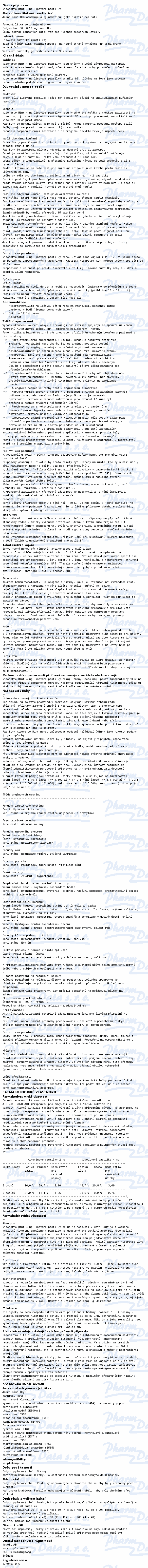 Nicorette Mint 4mg pas.cmp.20